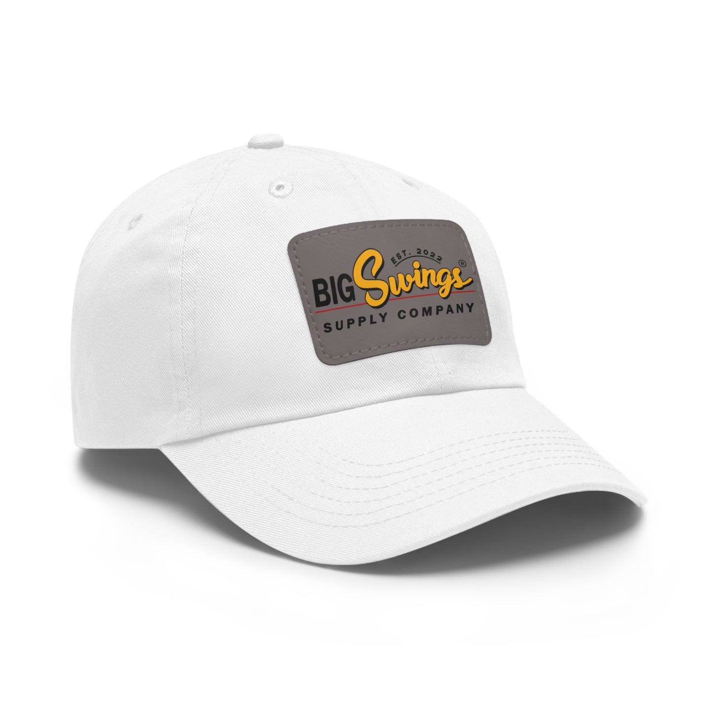 Big Swings Gray Patch Hat