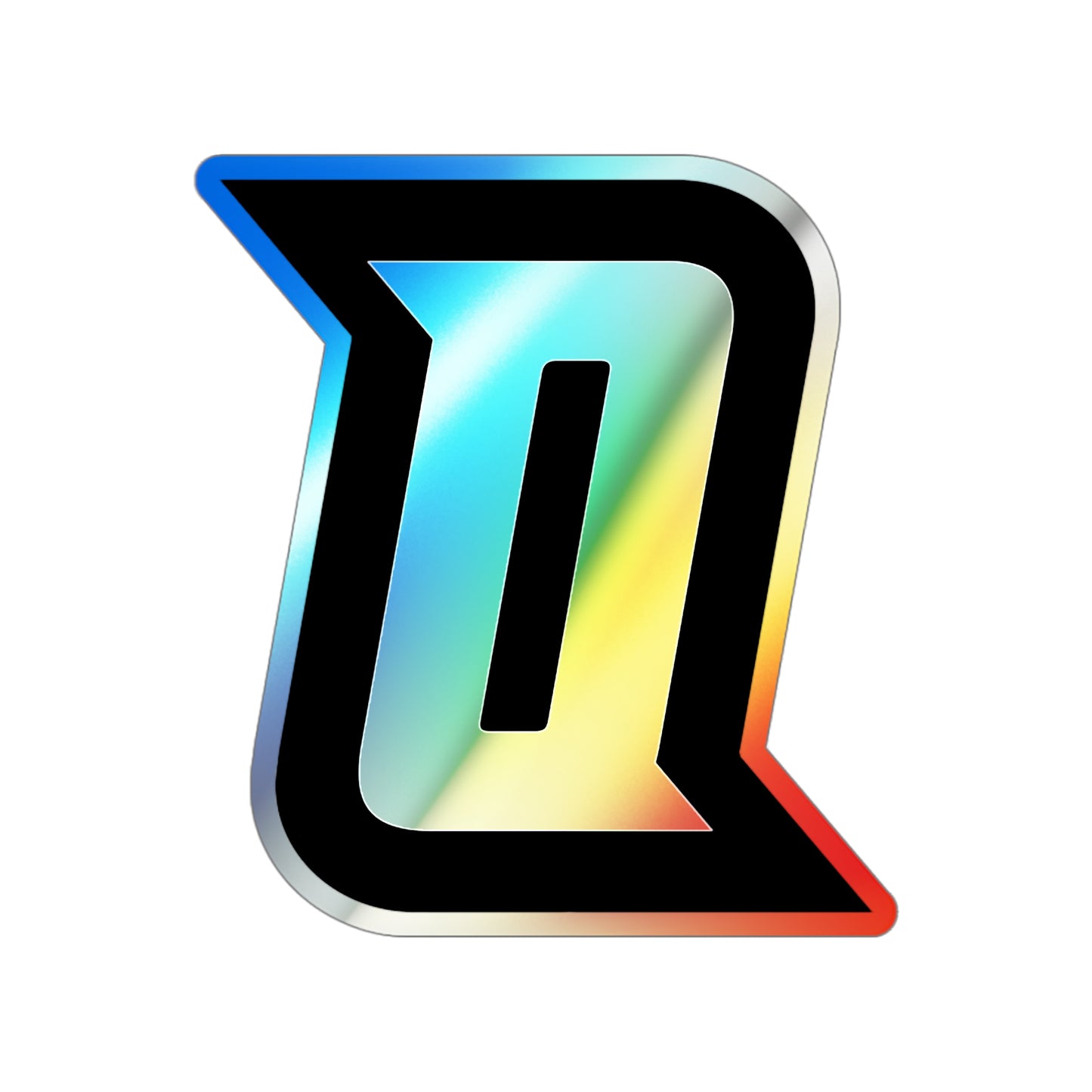 Quaddi Holographic Logo Sticker